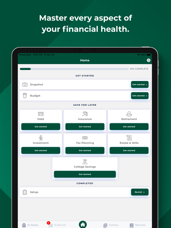 MSUFCU FinLife iPad screenshot 5 - Finance app