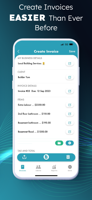 Invoices - Invoice Maker App Screenshot