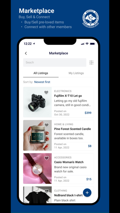 SNA Mobile App Screenshot