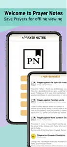 Prayer Notes FV screenshot #2 for iPhone