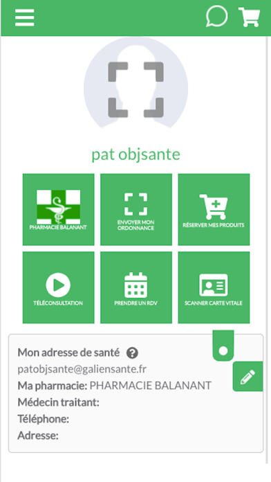 Objectif santé Screenshot