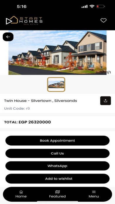 Start Homes Real Estate Screenshot