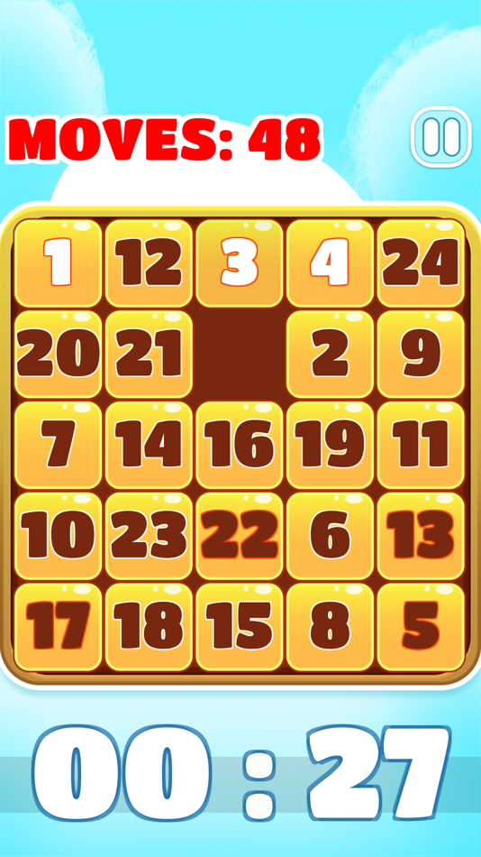 #3. Slide Puzzle Classic Number (iOS) 由: 婷 汤
