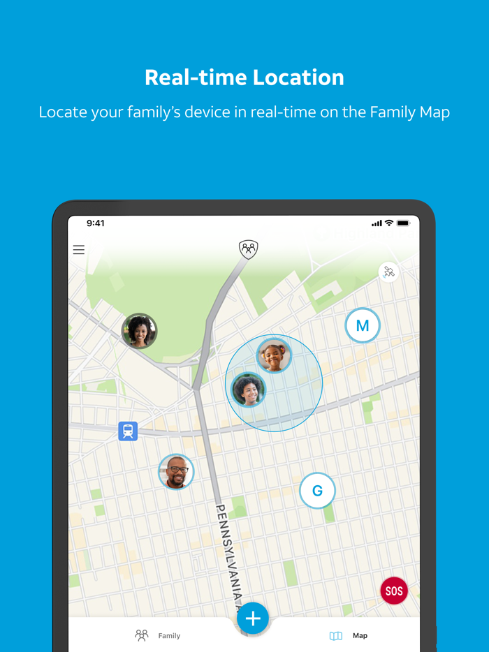 ATandT Secure Family® parent app