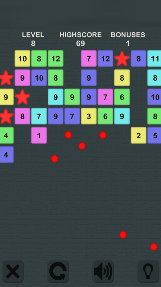#7. Balls and Bricks (iOS) 由: Ruslan Goncharenko