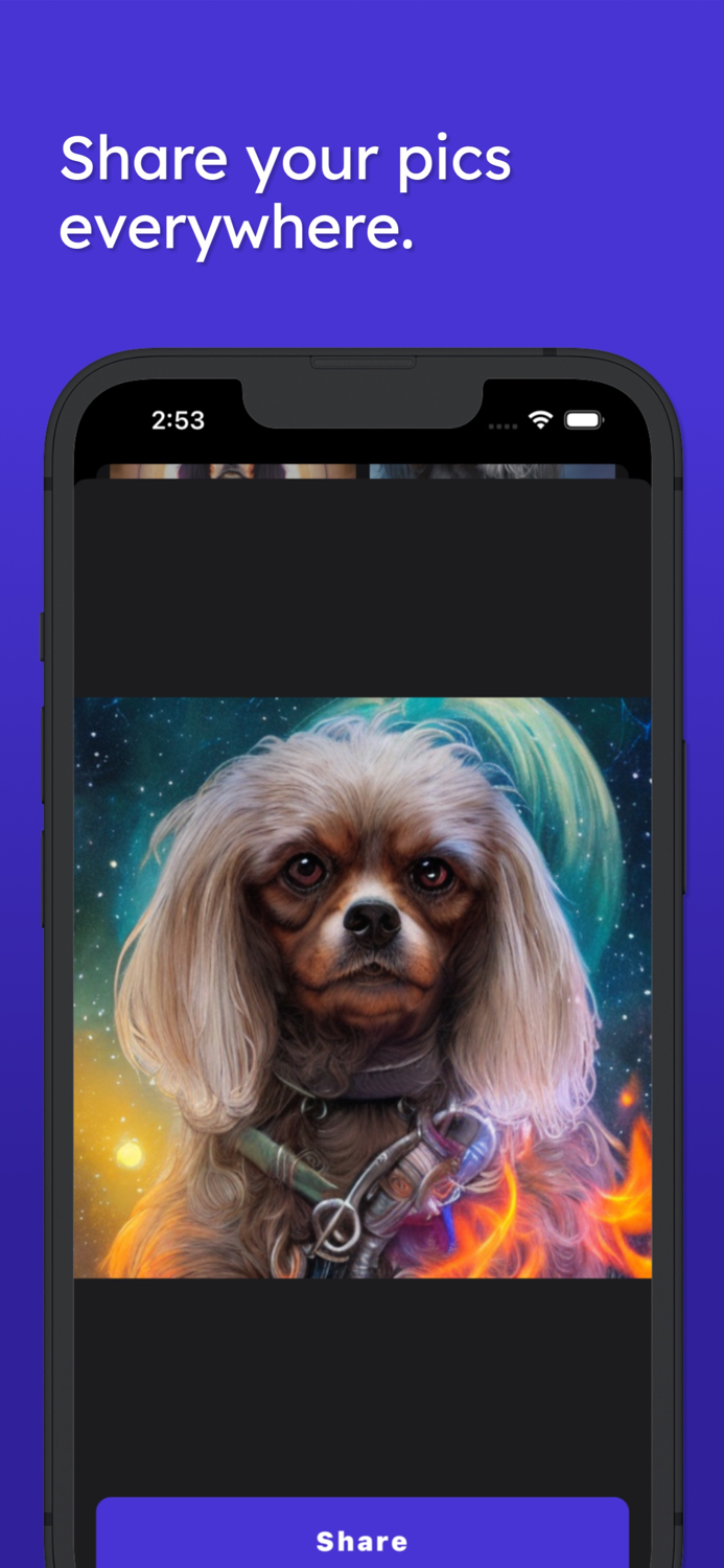 Pose for Pets AI photos  art