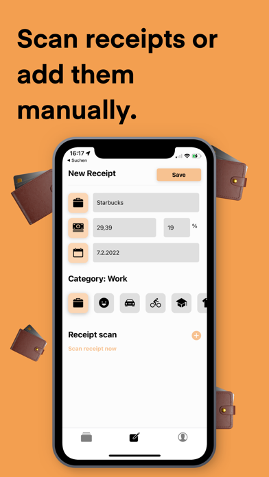 Rekening - Receipts & Expenses Screenshot