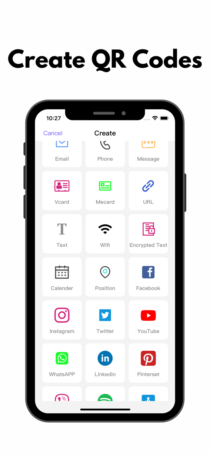 QR Reader：QR  Code