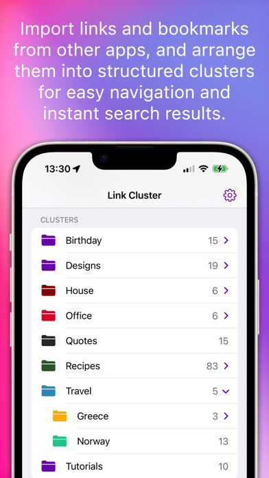 Link Cluster Screenshot