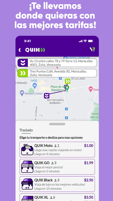 QUIK: Pago y Delivery Screenshot