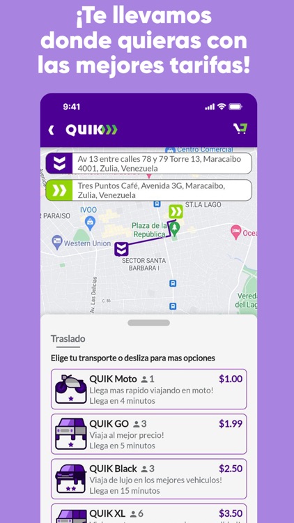 QUIK: Pago y Delivery