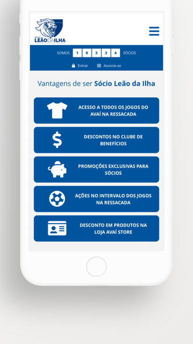 Sócio Torcedor Avaí Screenshot