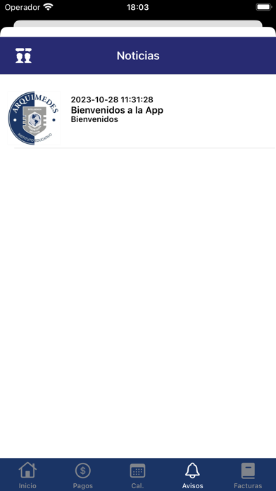 Instituto Educativo Arquimedes Screenshot