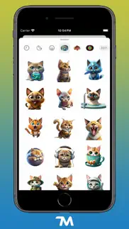 cat breeds stickers iphone screenshot 2