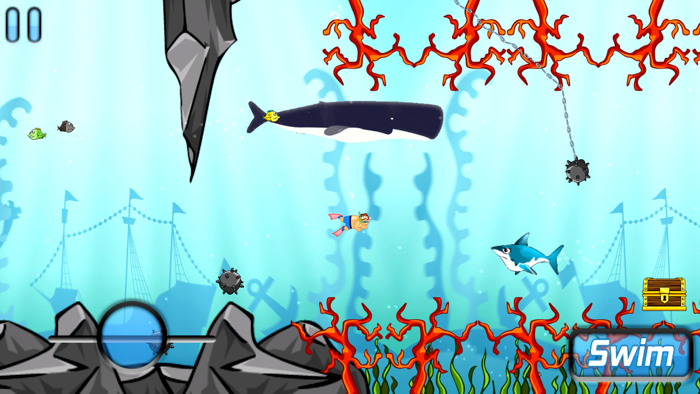 Treasure Hunt Underwater