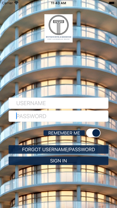 Tiffany House Mobile Screenshot