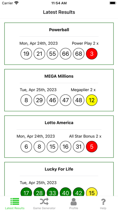 Lottery Warrior Lite Screenshot