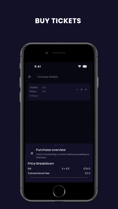 Clubhub Nightlife Screenshot