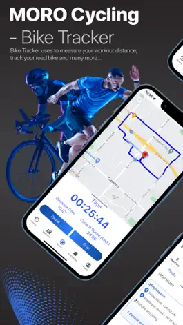 Game screenshot MORO Cycling - Bike Tracker mod apk