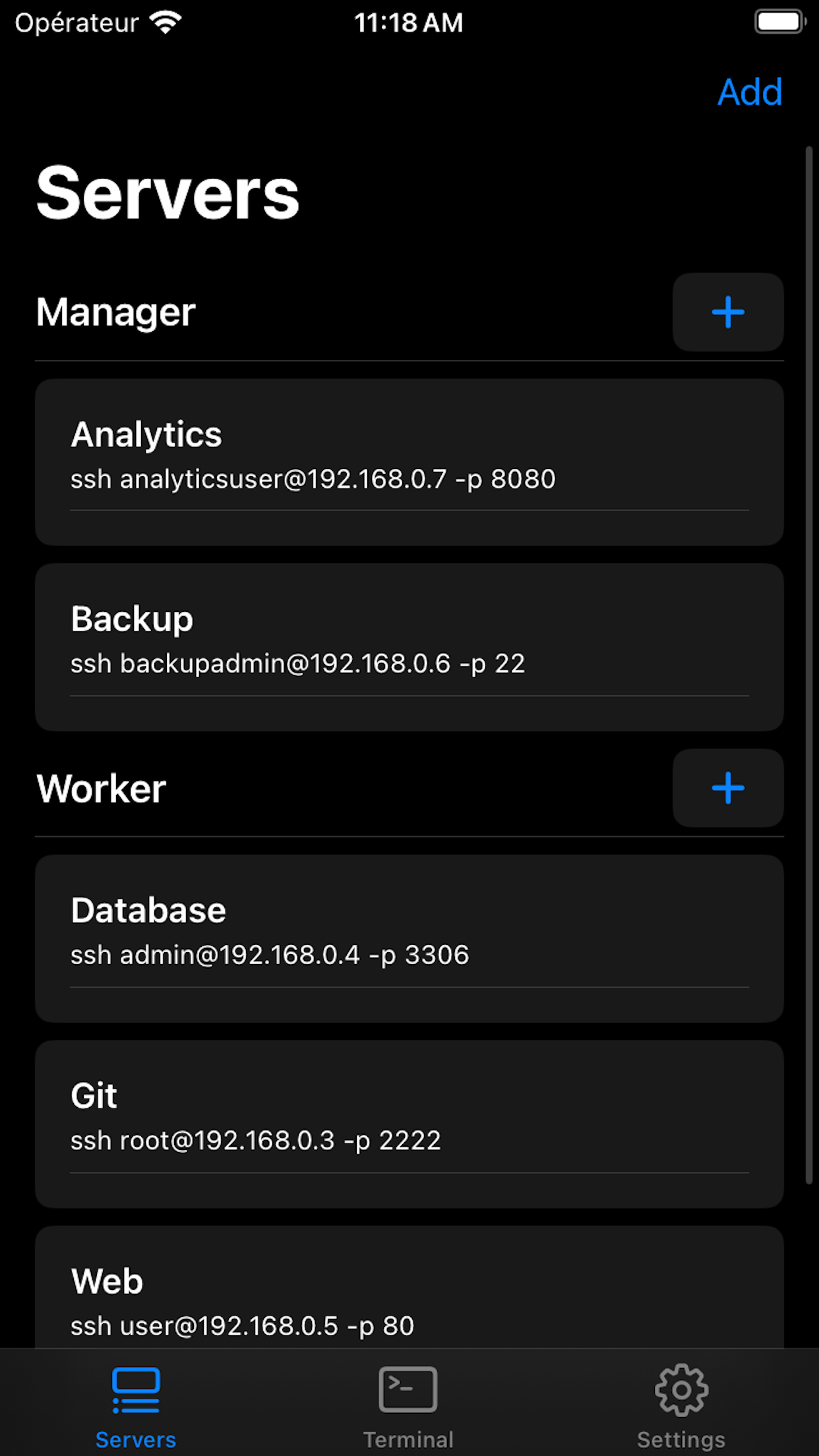 Terminal# screenshot 3