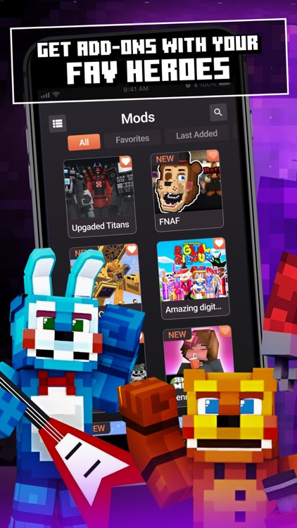 Mods & Skins for Minecraft PE.