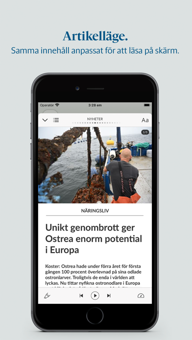 Strömstads Tidning e-tidning Screenshot