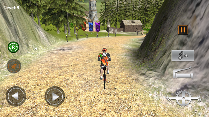 Offroad Bicycle Stunt Riding