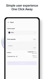 fncy : blockchain platform iphone screenshot 4