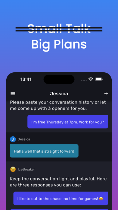 IceBreaker - AI Dating Coach Screenshot