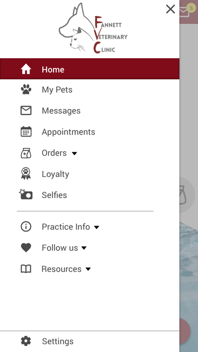 Fannett Veterinary Clinic Screenshot