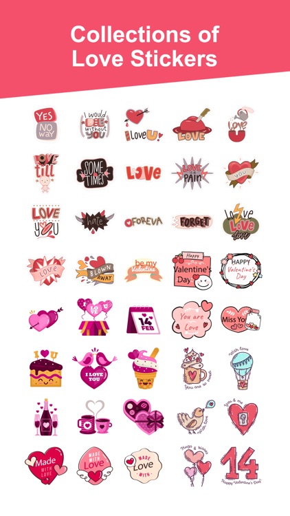 Happy Valentine's Stickers!