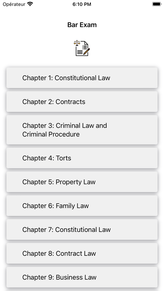 #4. Bar Exam (iOS) Podle: Martin Tseng