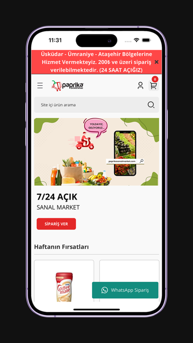 Paprika Sanal Market Screenshot