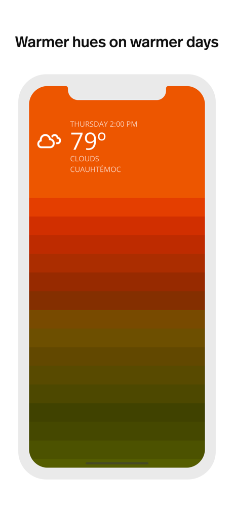 Blue - weather forecast screenshot 4