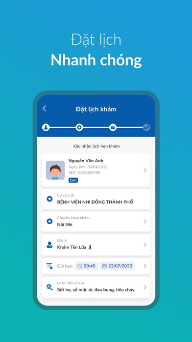 Screenshot #2 pour Bệnh Viện Nhi Đồng Thành Phố
