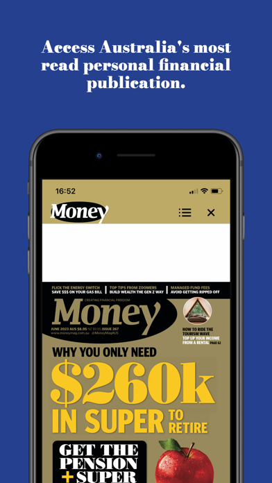 Money magazine Australia Screenshot