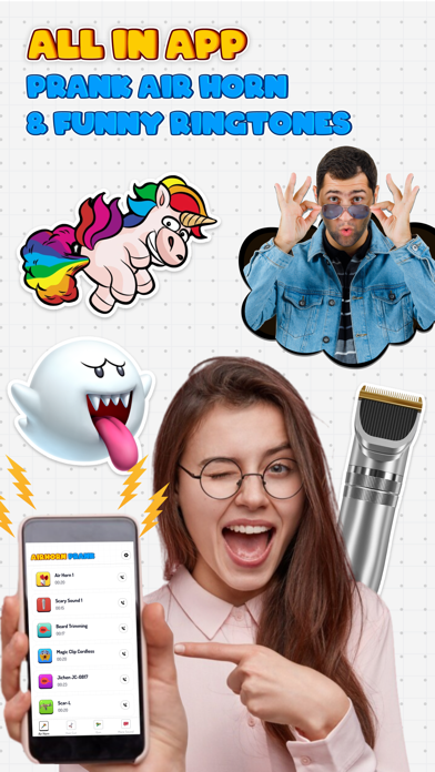 Airhorn Prank, Funny Ringtones Screenshot