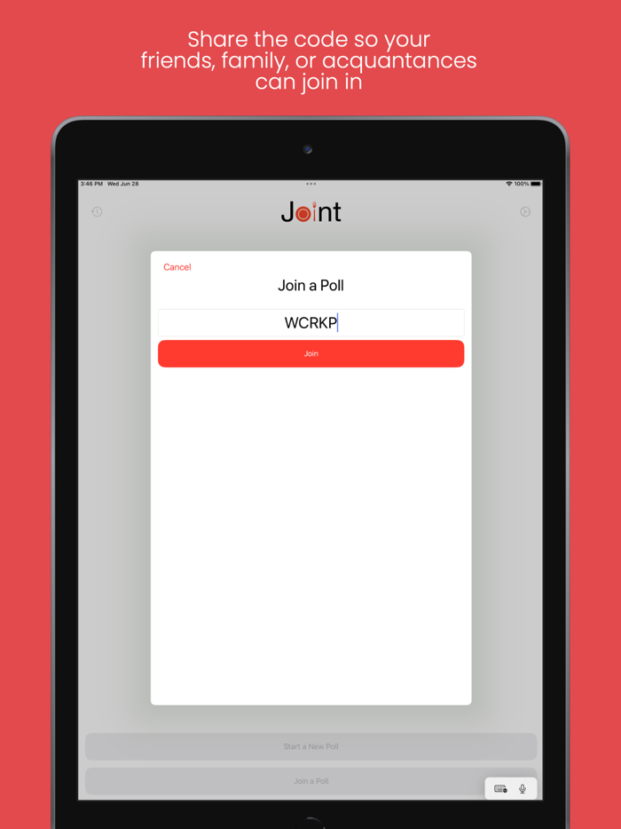 Joint Choose a Restaurant