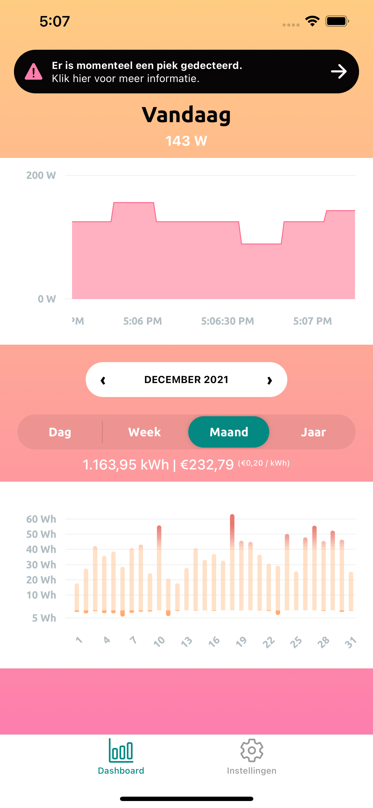 Flow Energy Dashboard
