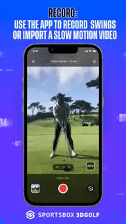 sportsbox 3d golf iphone screenshot 3