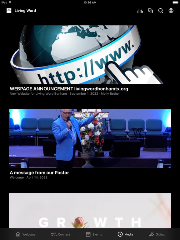 Screenshot #6 pour Living Word Church of God