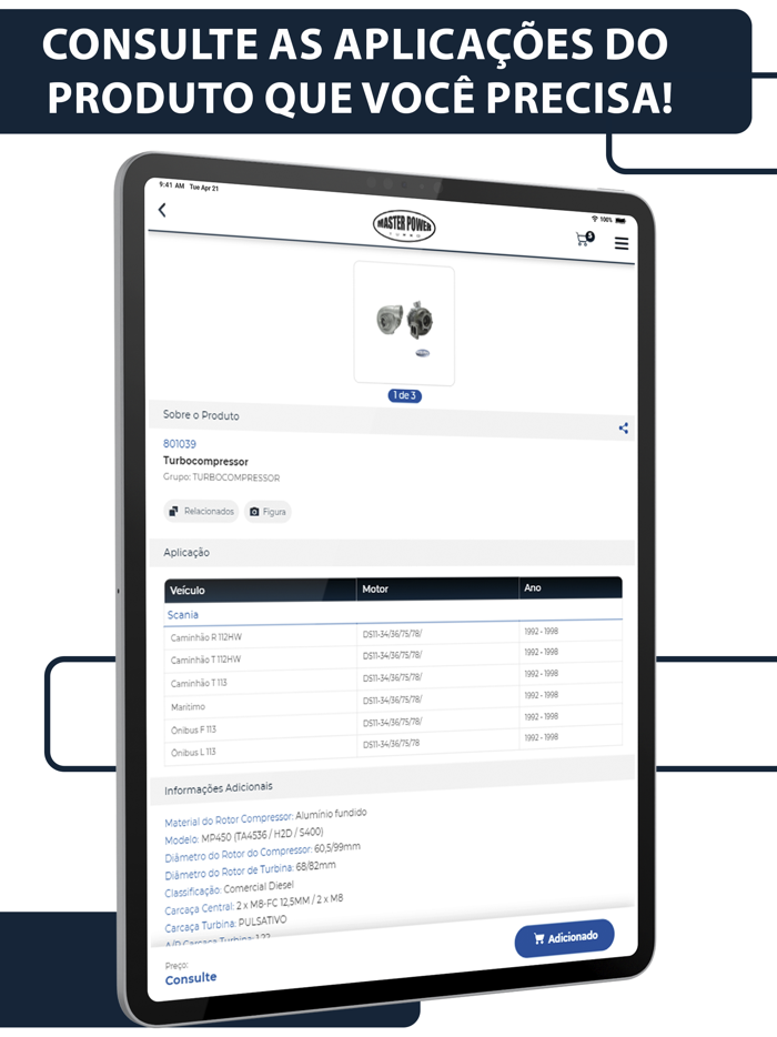 Master Power - Catálogo
