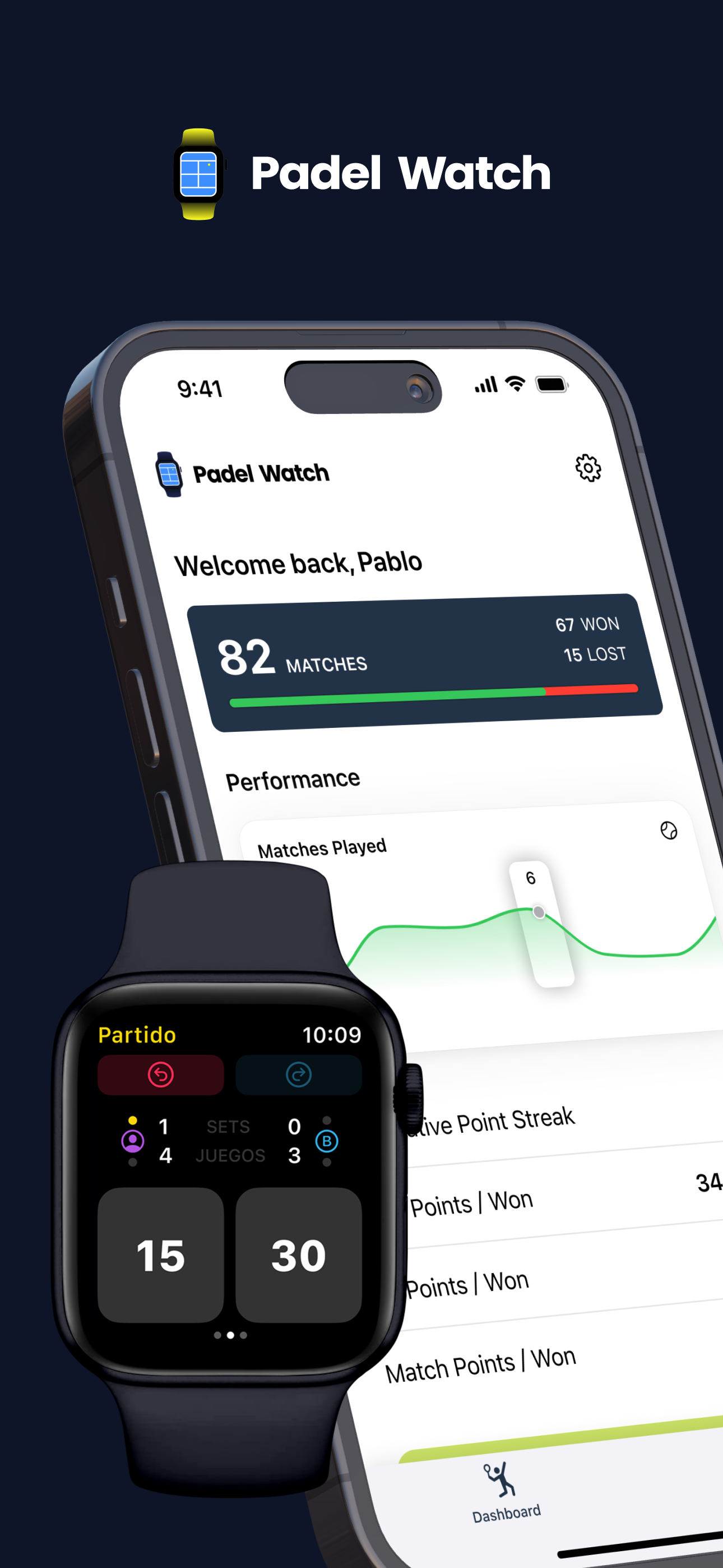 Padel Watch: Padel Scorekeeper