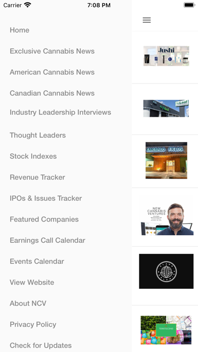 New Cannabis Ventures Screenshot