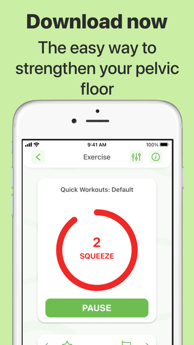Kegel Trainer PFM Exercises Screenshot 3 - AppWisp.com Kegel Trainer PFM Exercises Screenshot 3 - AppWisp.com