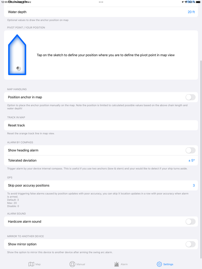 Anchor Alarm - Anchor Watch