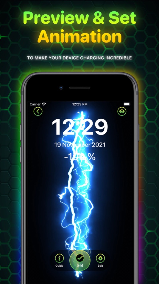 #2. Ampere: Charging Animation App (iOS) 由: Uladzislau Yanushka