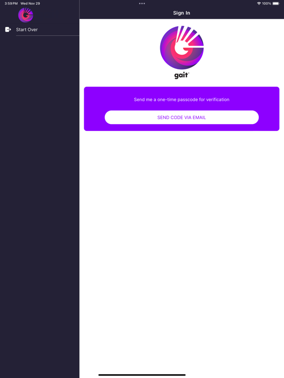 App screenshot