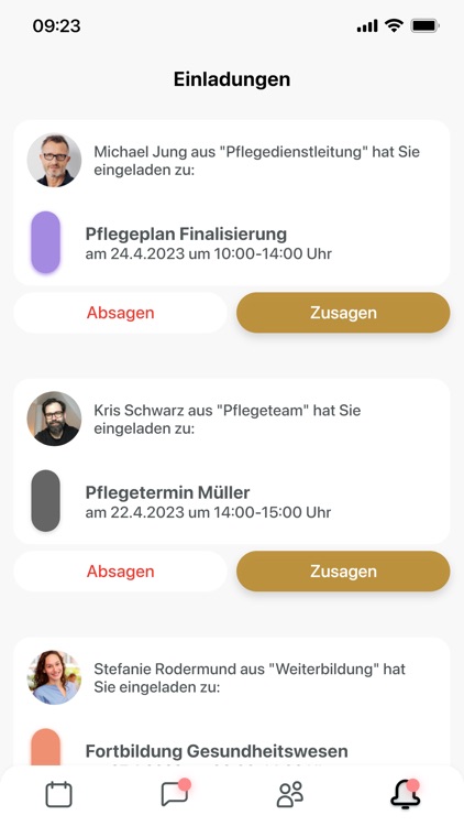 timee -> all-in-one team app screenshot-3