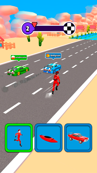 Shape Shifting Race Screenshot